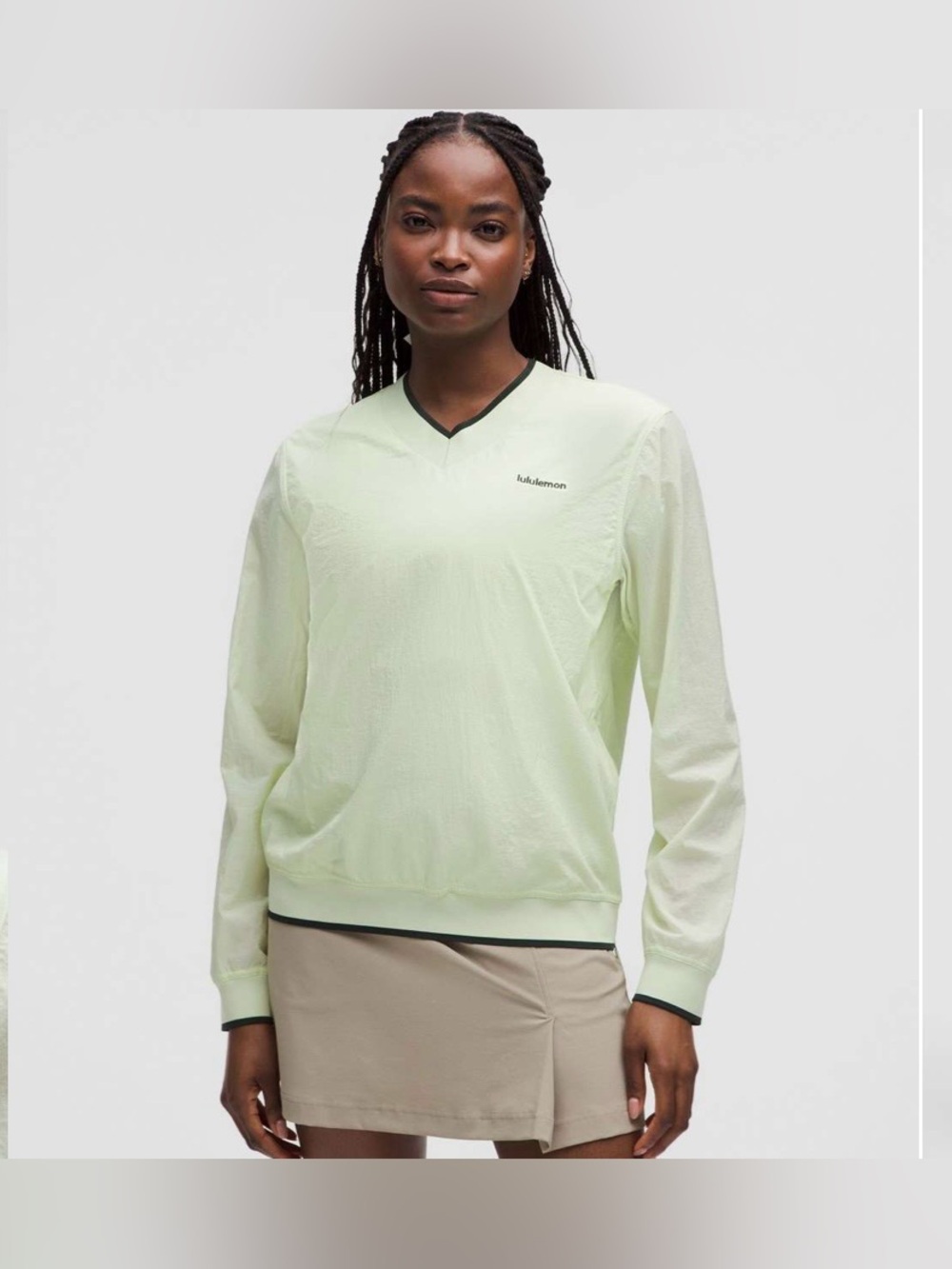 lululemon Lightweight water repellent golf shell